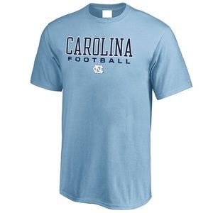 Carolina Blue North Carolina Tar Heels True Sport Football T-Shirt